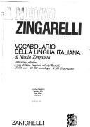 Copertina  Vocabolario della lingua italiana